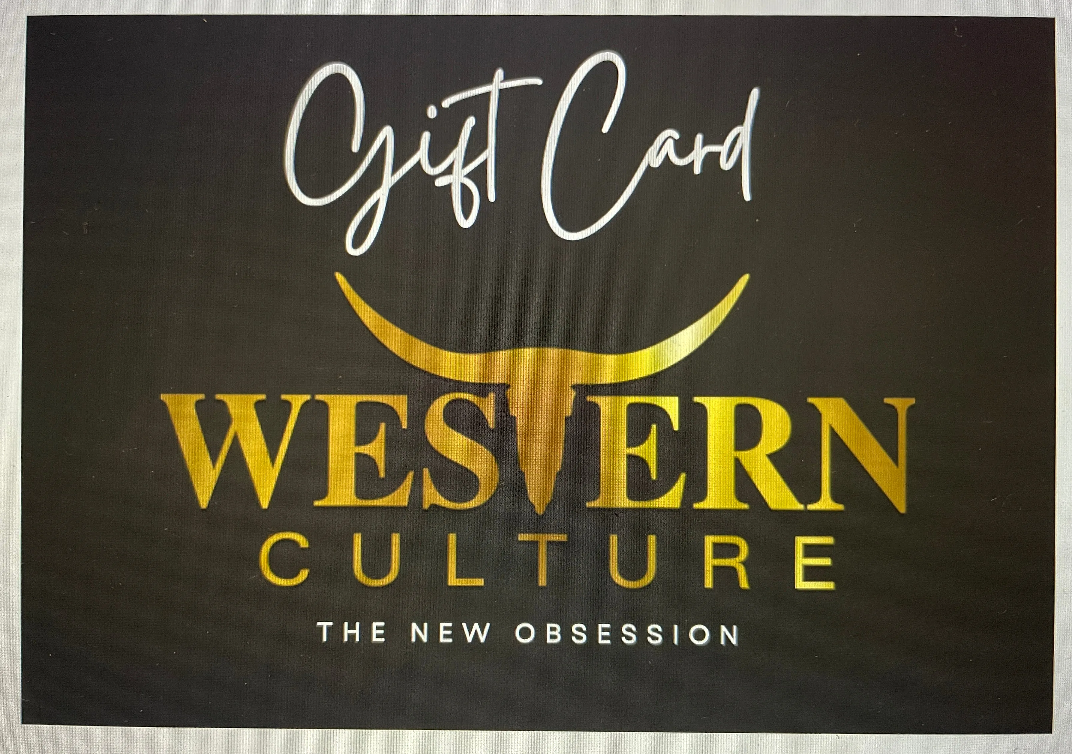 Western Culture Gift Voucher