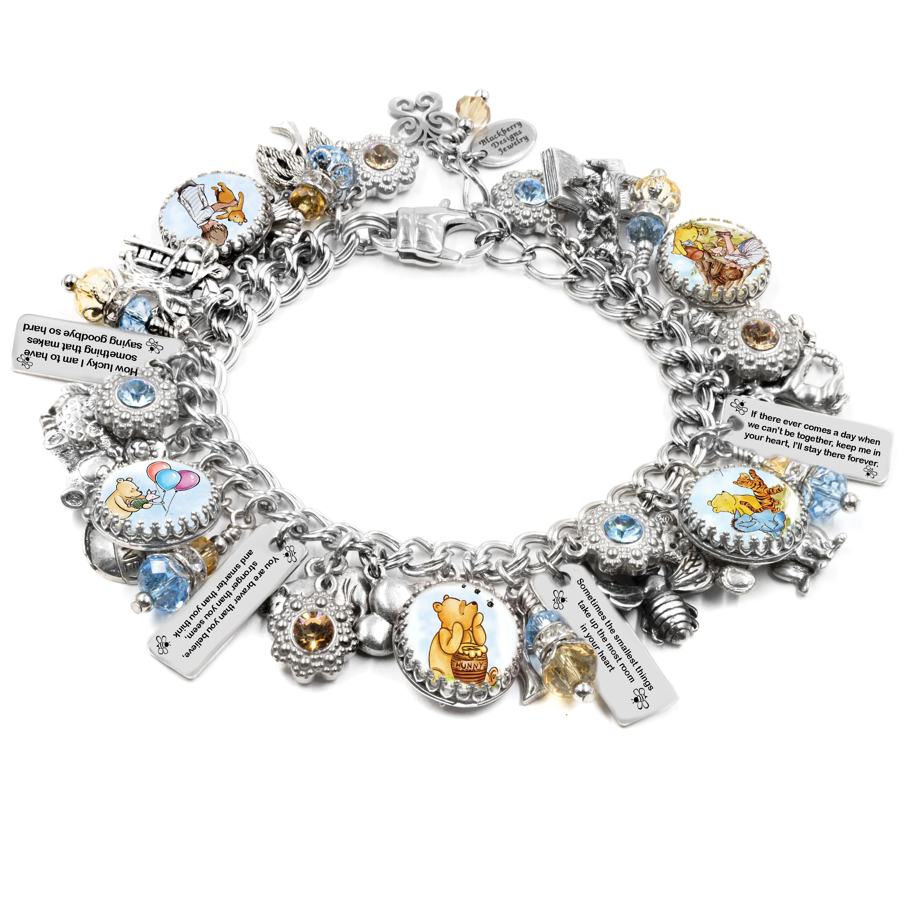 Winnie the Pooh Quotes Bracelet