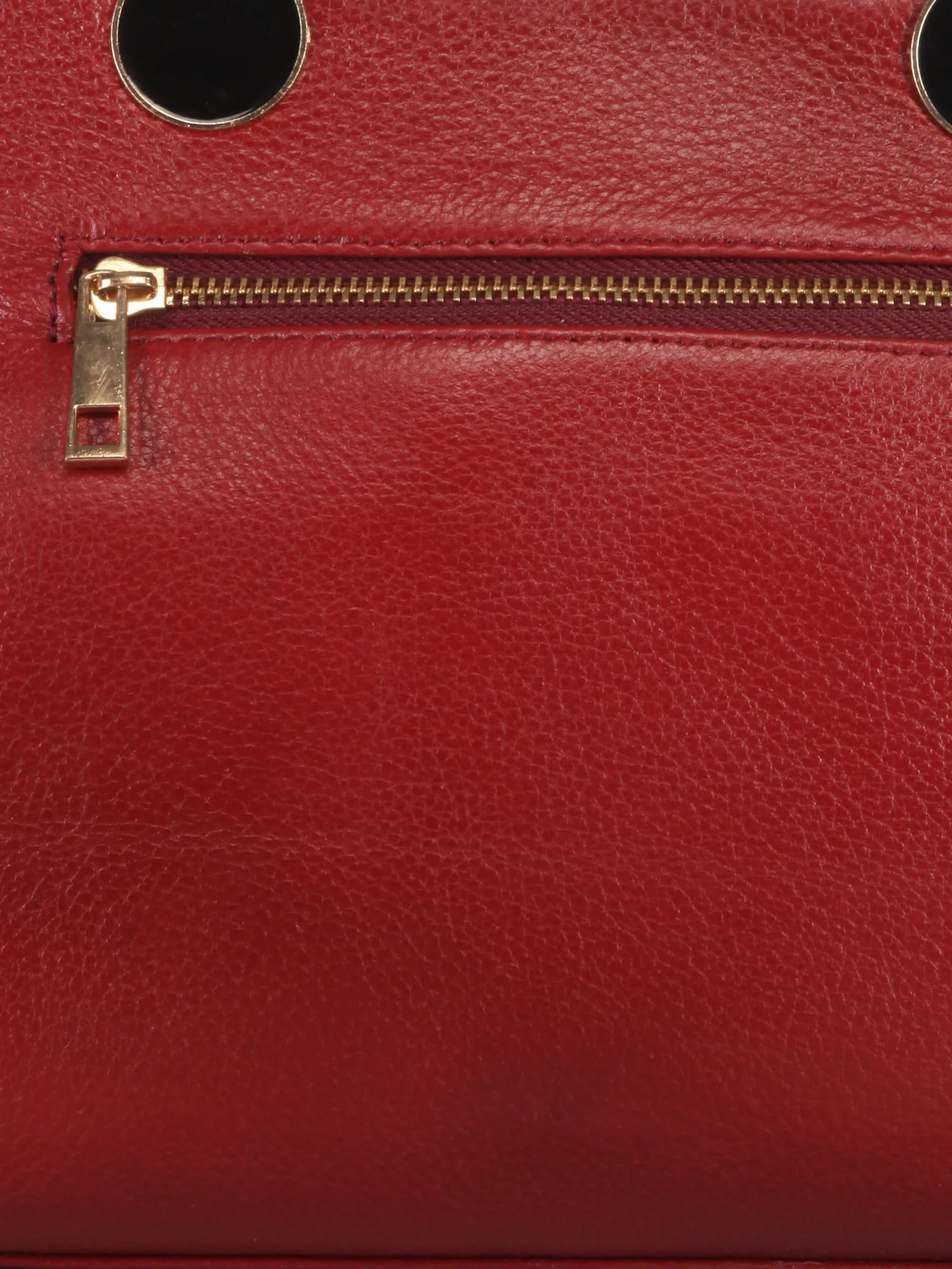 Women's Leather Handbag With Sling Strap