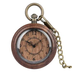 Wooden Pocket Watch | Clasico