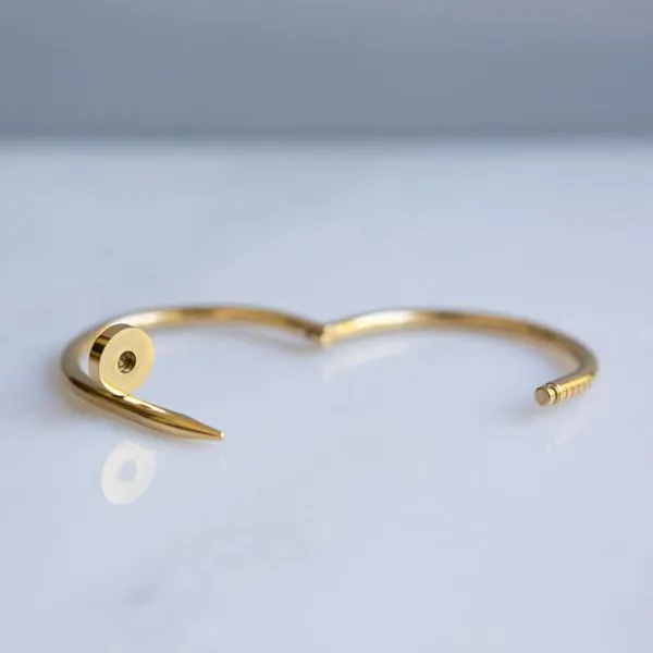 Wrap Around Nail Cuff Bracelet