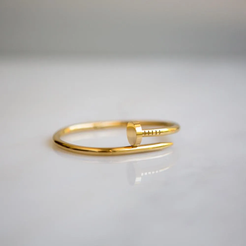 Wrap Around Nail Cuff Bracelet