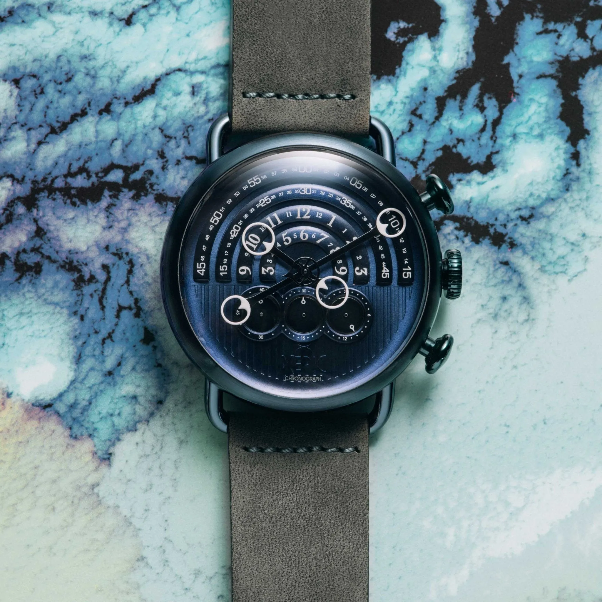 Xeric Halograph Chrono Sapphire Deep Blue