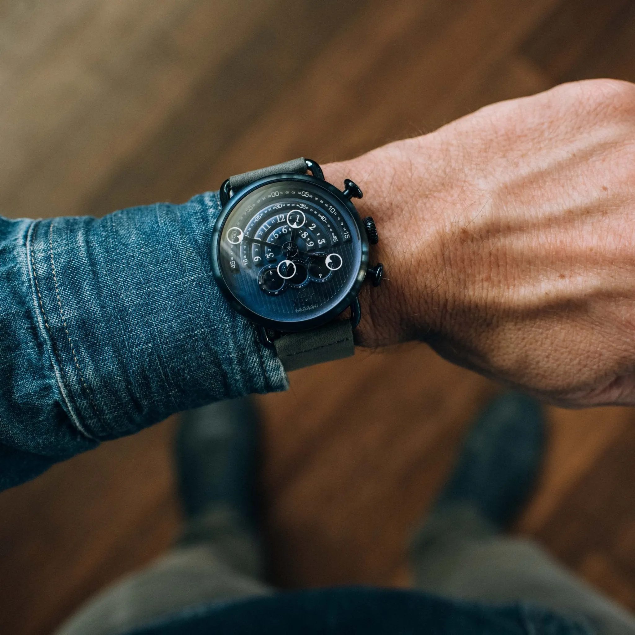 Xeric Halograph Chrono Sapphire Deep Blue