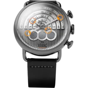Xeric Halograph Chrono Sapphire Gunmetal Orange
