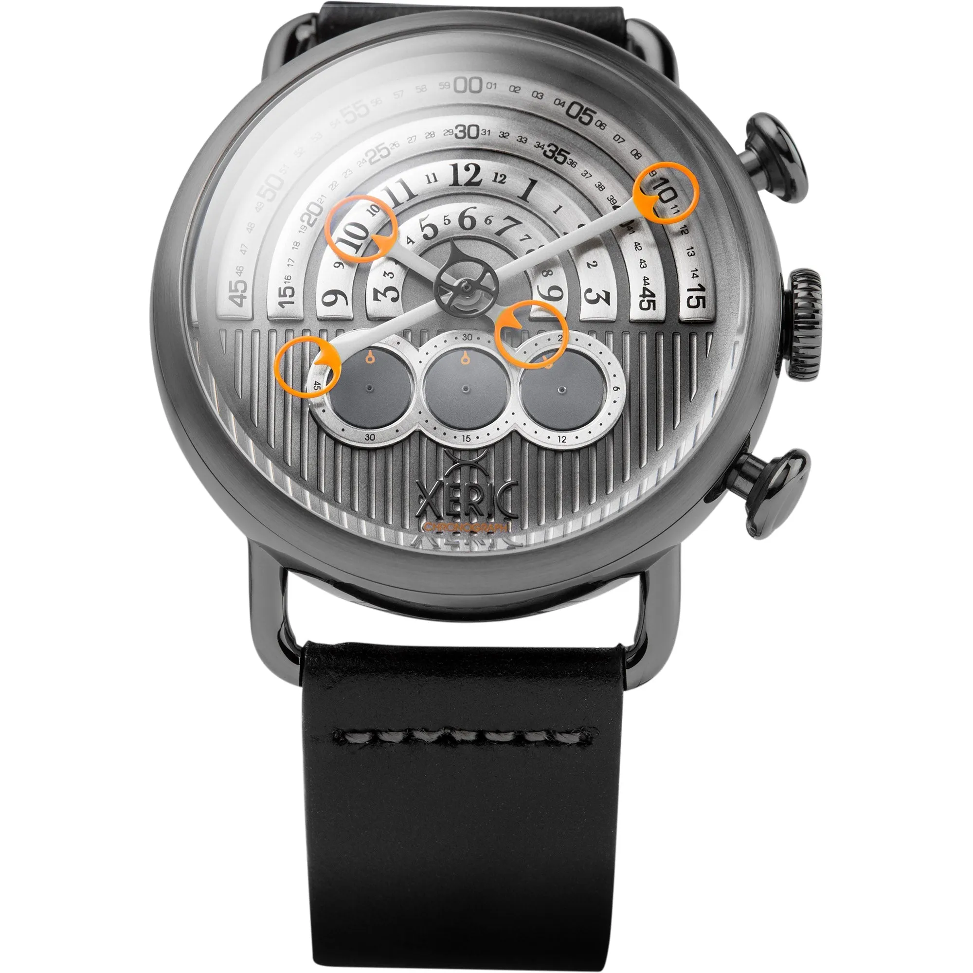 Xeric Halograph Chrono Sapphire Gunmetal Orange