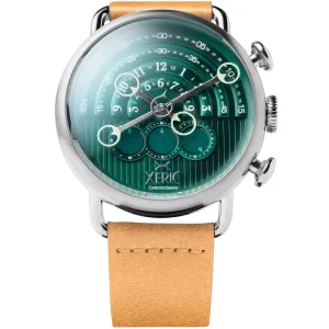 Xeric Halograph Chrono Sapphire Silver Pacific Green
