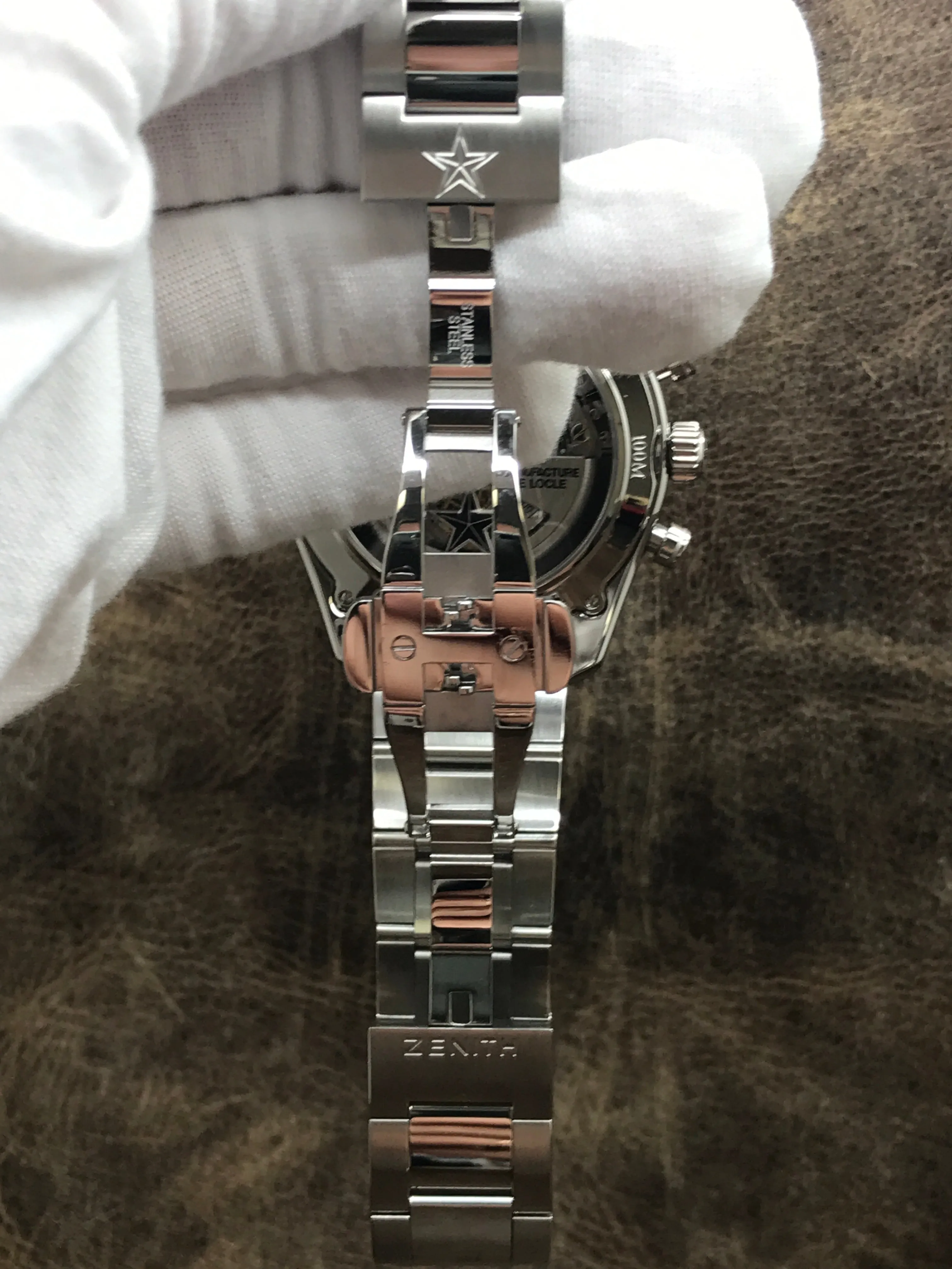 Zenith El Primero 36,000 VPH 03.2040.400/69.C494 Silver Dial Automatic  Men's Watch